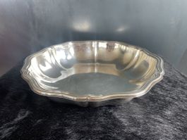 Antike Platte 800s Silber Jezler? * Plateau ronde en argent
