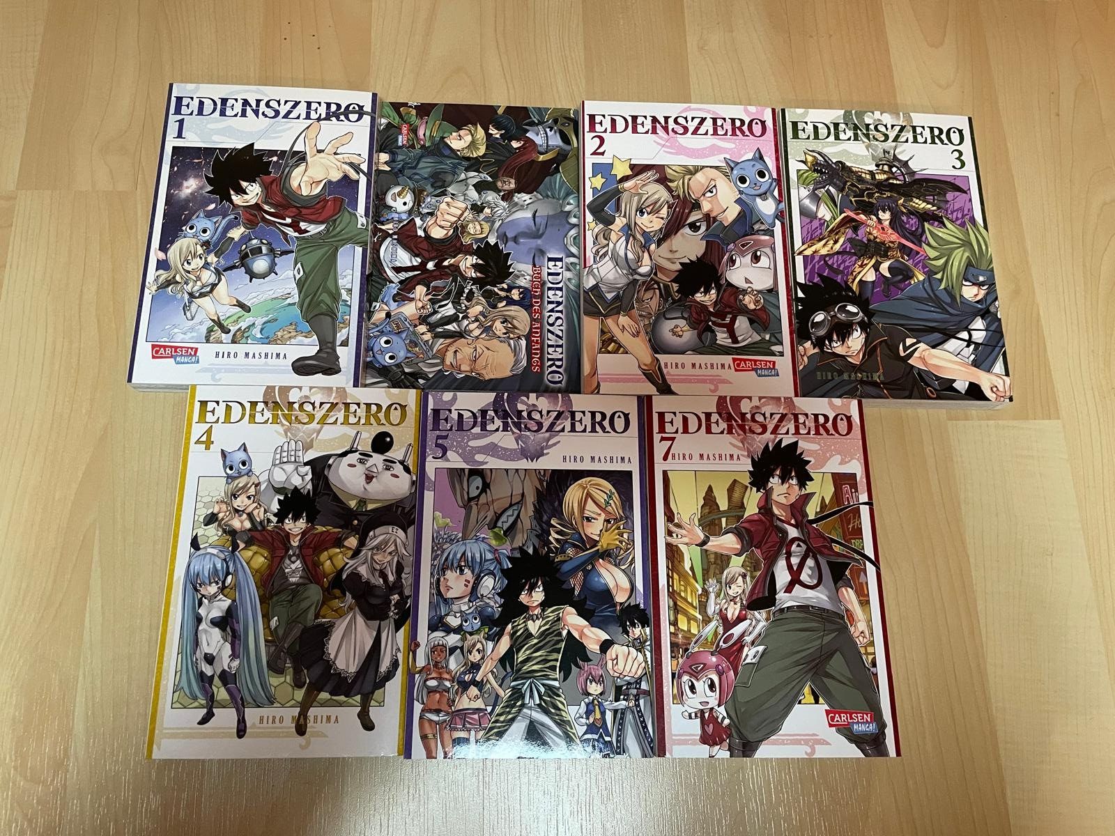 Fumetti: Edens Zero Manga, Band 1-5 & 7 – Usato da Wichtrach venduto da Schmockerpidu 1