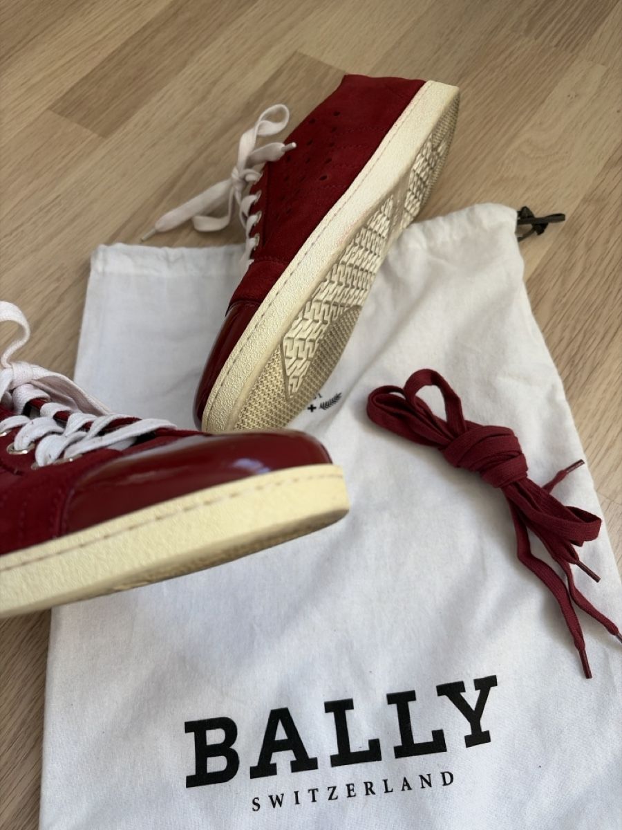 Bally Scarpe da uomo: Bally Sneaker Gr.42 Bordeaux Rot – Usato da Gipf-Oberfrick venduto da Schnap1 2