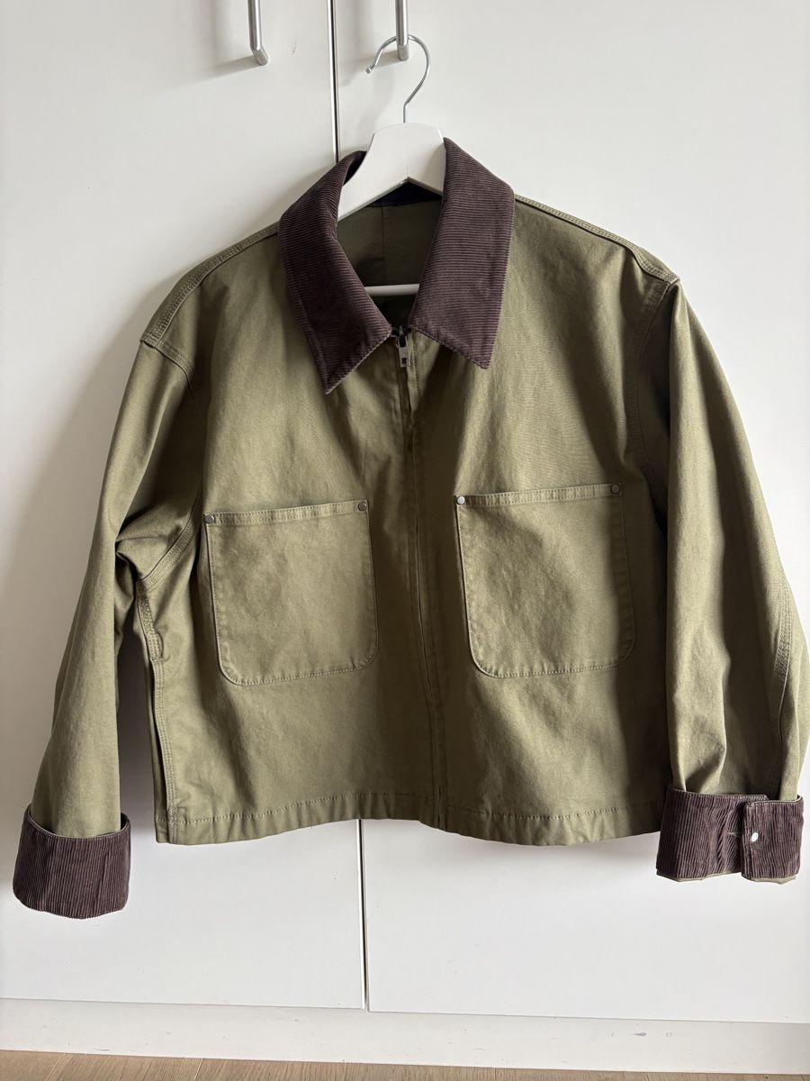 Uniqlo Jacken: UNIQLO Olive Green Cropped Jacket – Gebraucht aus Nyon von My_wardrobe 1