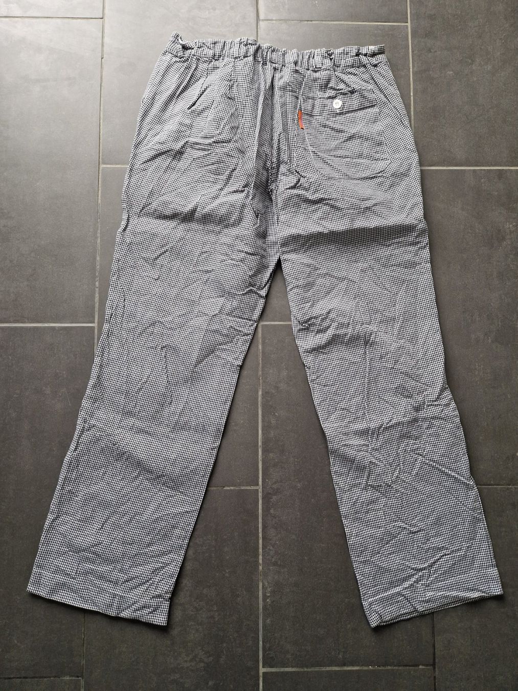 Pantaloni: Bäcker-/ Kochhose Gr. 56, Marke: Lutteurs – Usato da Rebstein venduto da Ajs_Toy_Palast_1 2