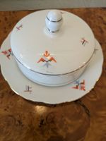 Art Deco? Kaviar-/ Butterdose Bavaria vintage Design antik?