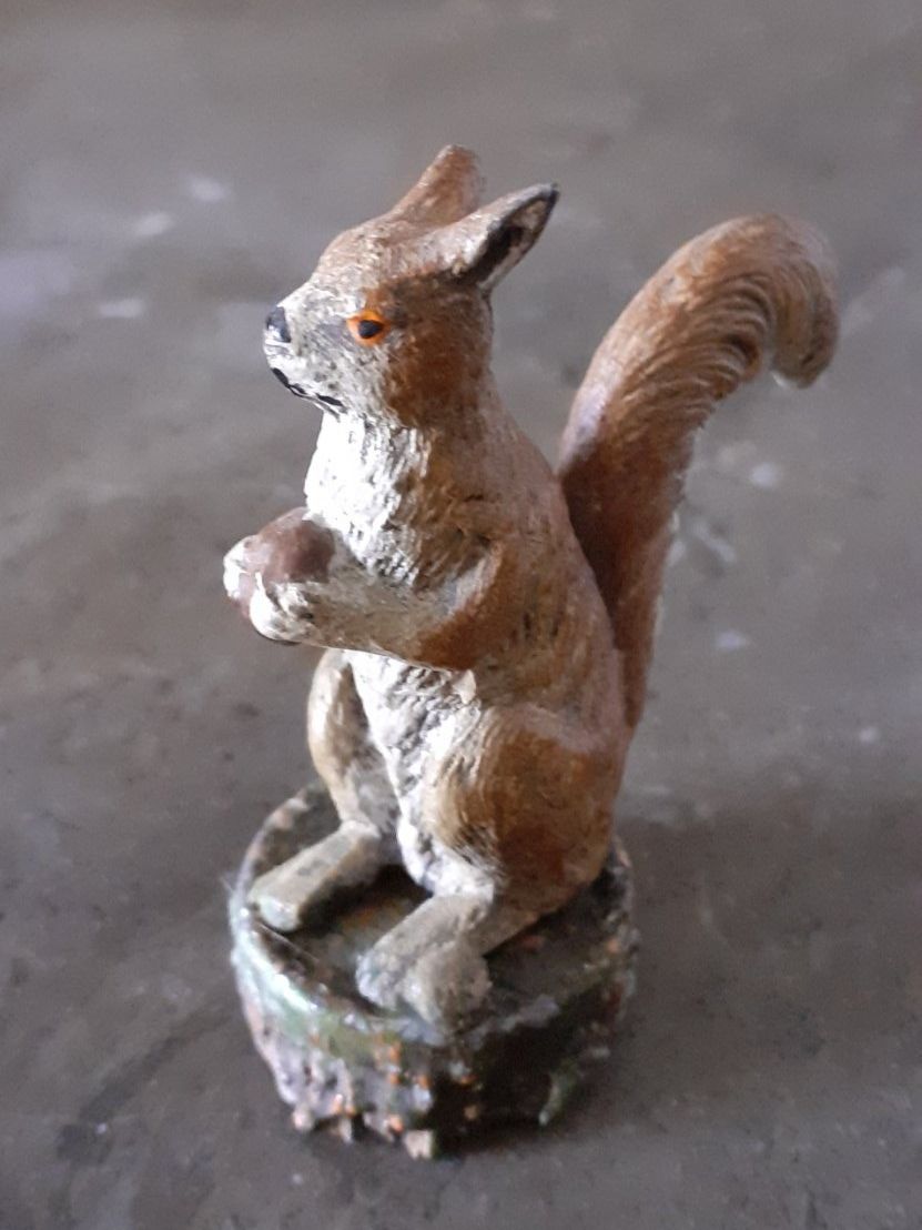 Figuren: Figur Metall Eichhörnchen – Gebraucht aus Mörschwil von antiksalon 8