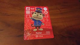 Animal Crossing amiibo Karte, Porter / Flip EU Nr. 109