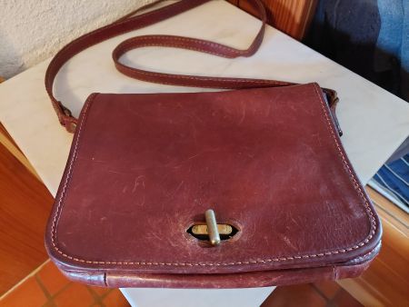 Vintage italienische Handtasche mit schöner Patina