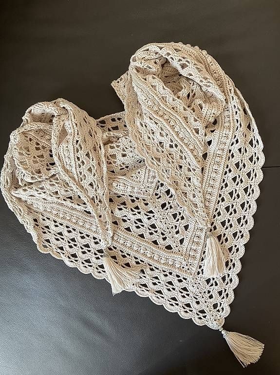 Foulards, Tücher & Schals: Dreieckstuch Isaia – Neu (gemäss Beschreibung) aus Neuhausen von Mandala65 2