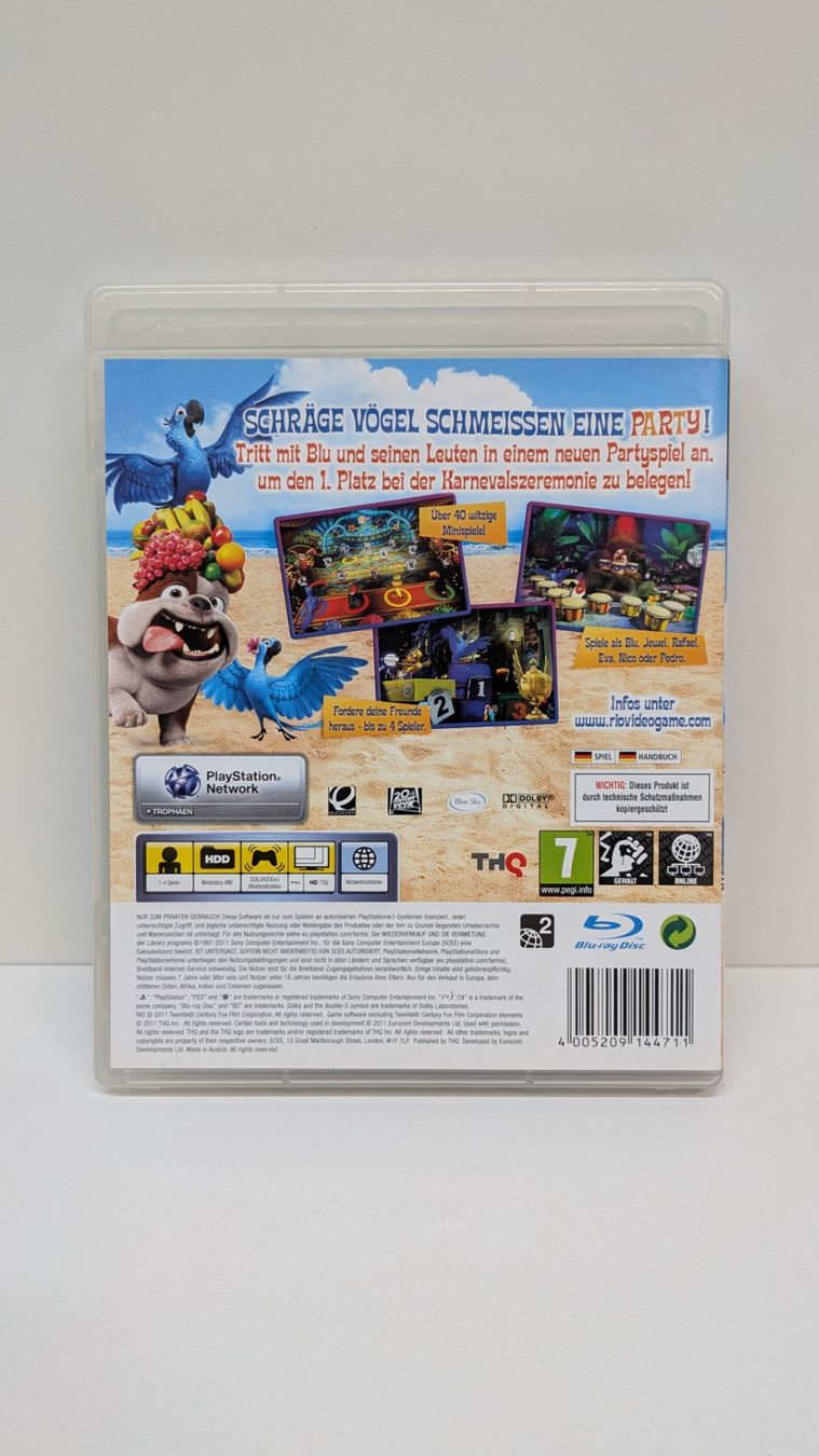 Jeux: Rio - PlayStation 3 – D'occasion à Menziken par mame18 2