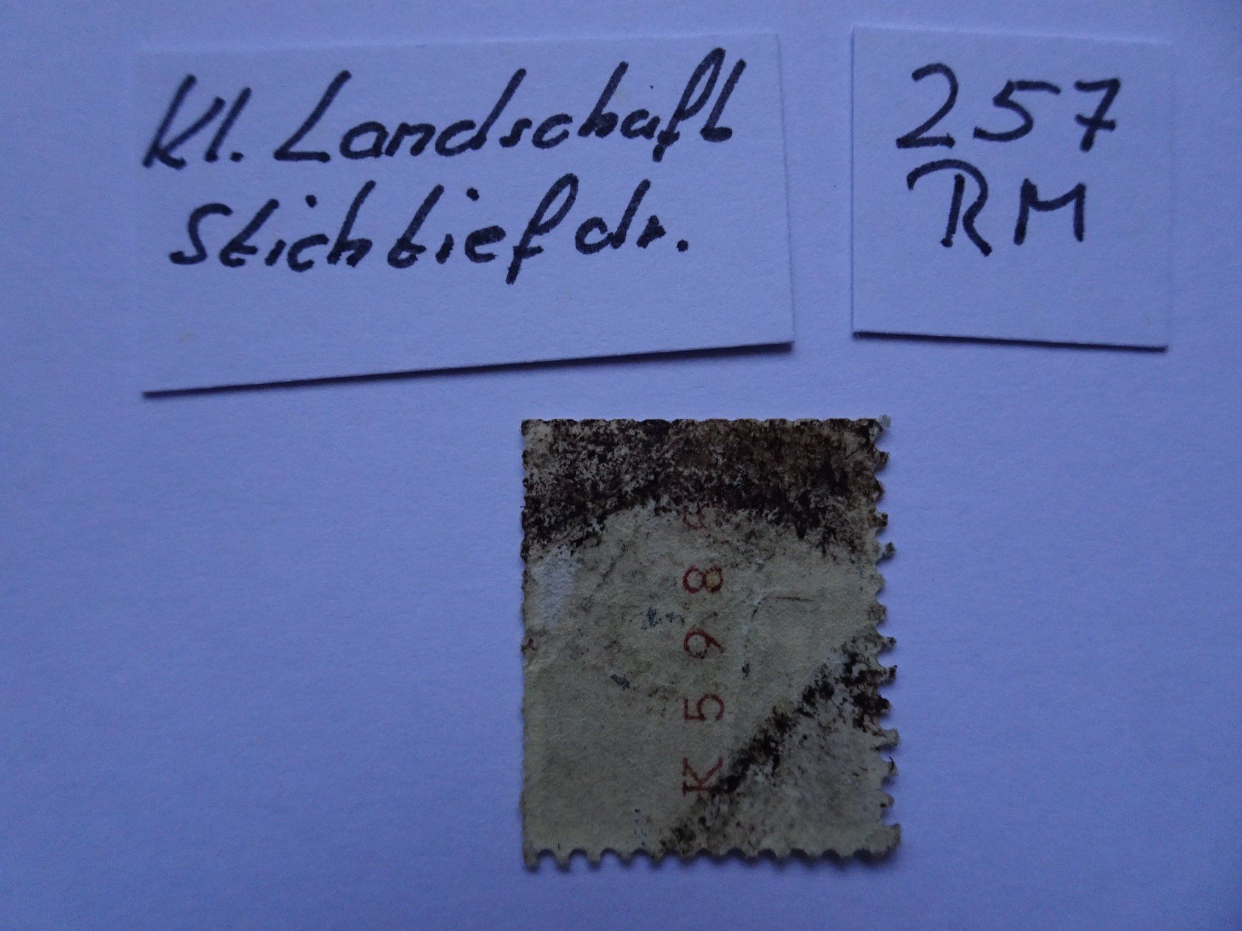 Tous les timbres: RM 1942 – D'occasion à Aadorf par Chnorli-Furz 1