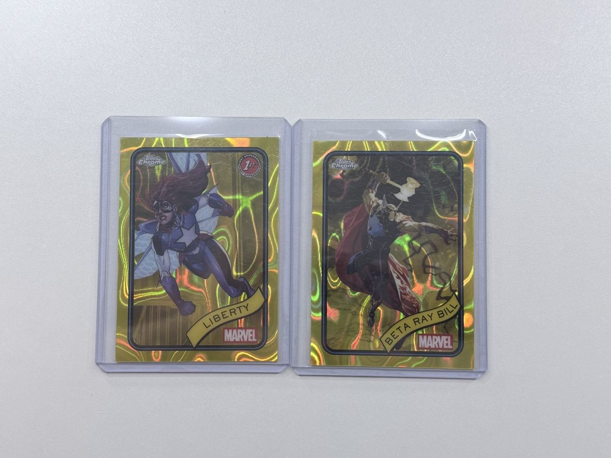 Topps Carte collezionabili: Topps Chrome Marvel 2025 9x Yellow Wave Fullset – Nuovo (secondo la descrizione) da Küttigen venduto da Donart10 2