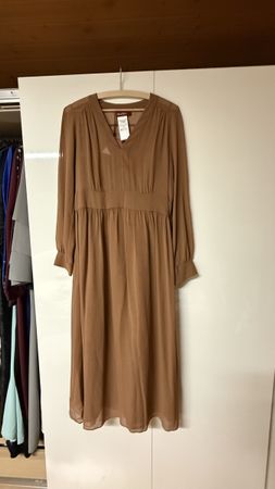 Max Mara Kleid braun Grösse 38 neu mit Etikett