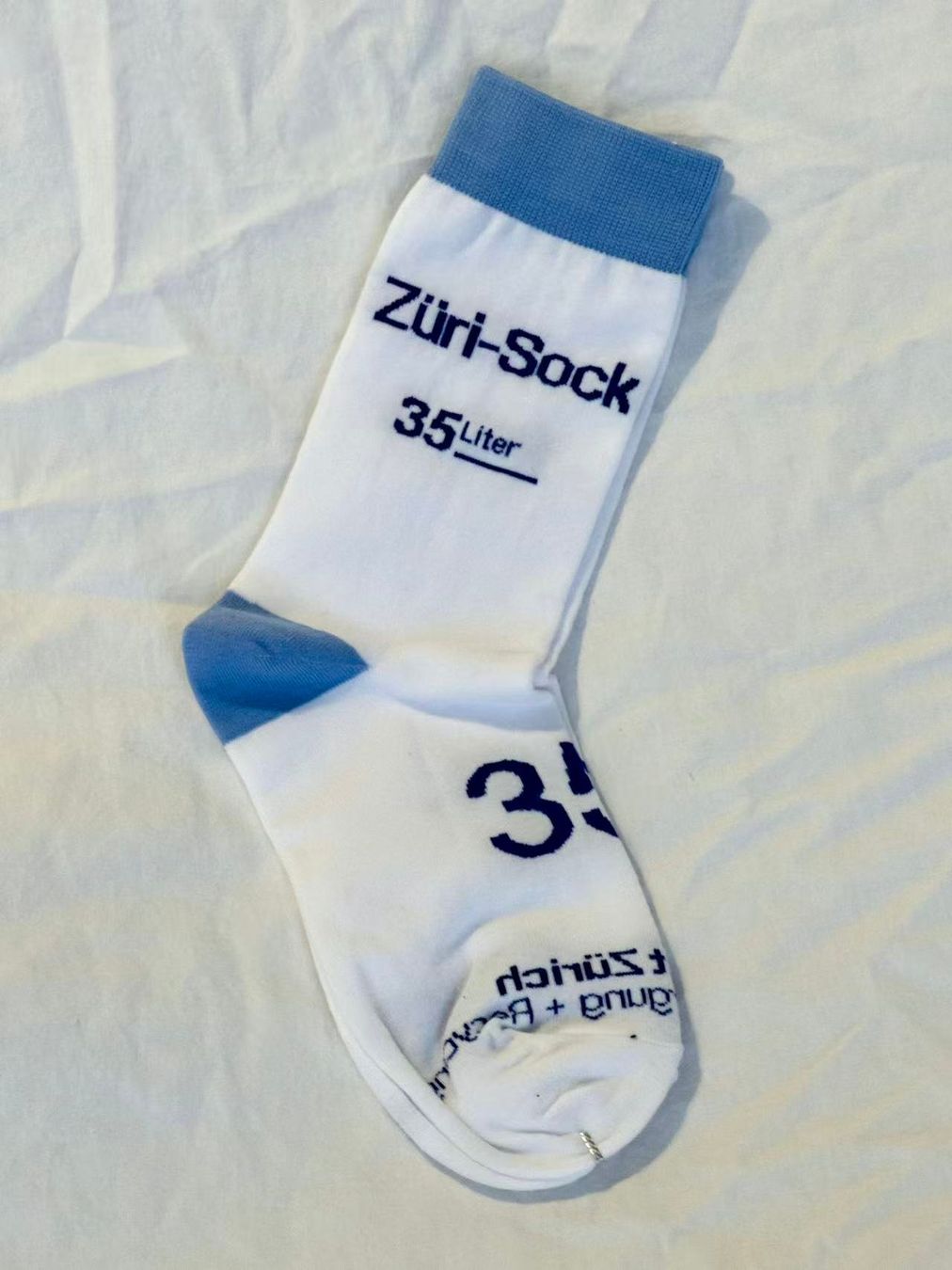 Socken: Züri-Sock (weiss - Old Version) – Neu und originalverpackt aus Regensdorf von lix_v7nb 1