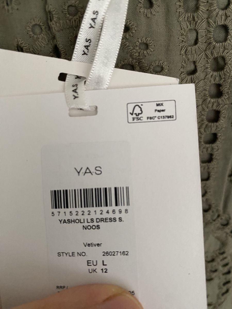 Kleider: Baumwolle Sommerkleid YAS L NEU – Neu und originalverpackt aus Küsnacht ZH von sabinamari 3