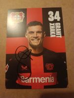 Granit Xhaka - handsignierte Bayer Leverkusen Autogrammkarte