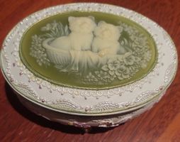 Spieldose Schmuckdose, Vintage Stil, Top Zustand!