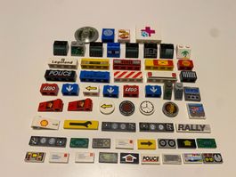 LEGO - DIVERSE - BEDRUCKTE - STEINE