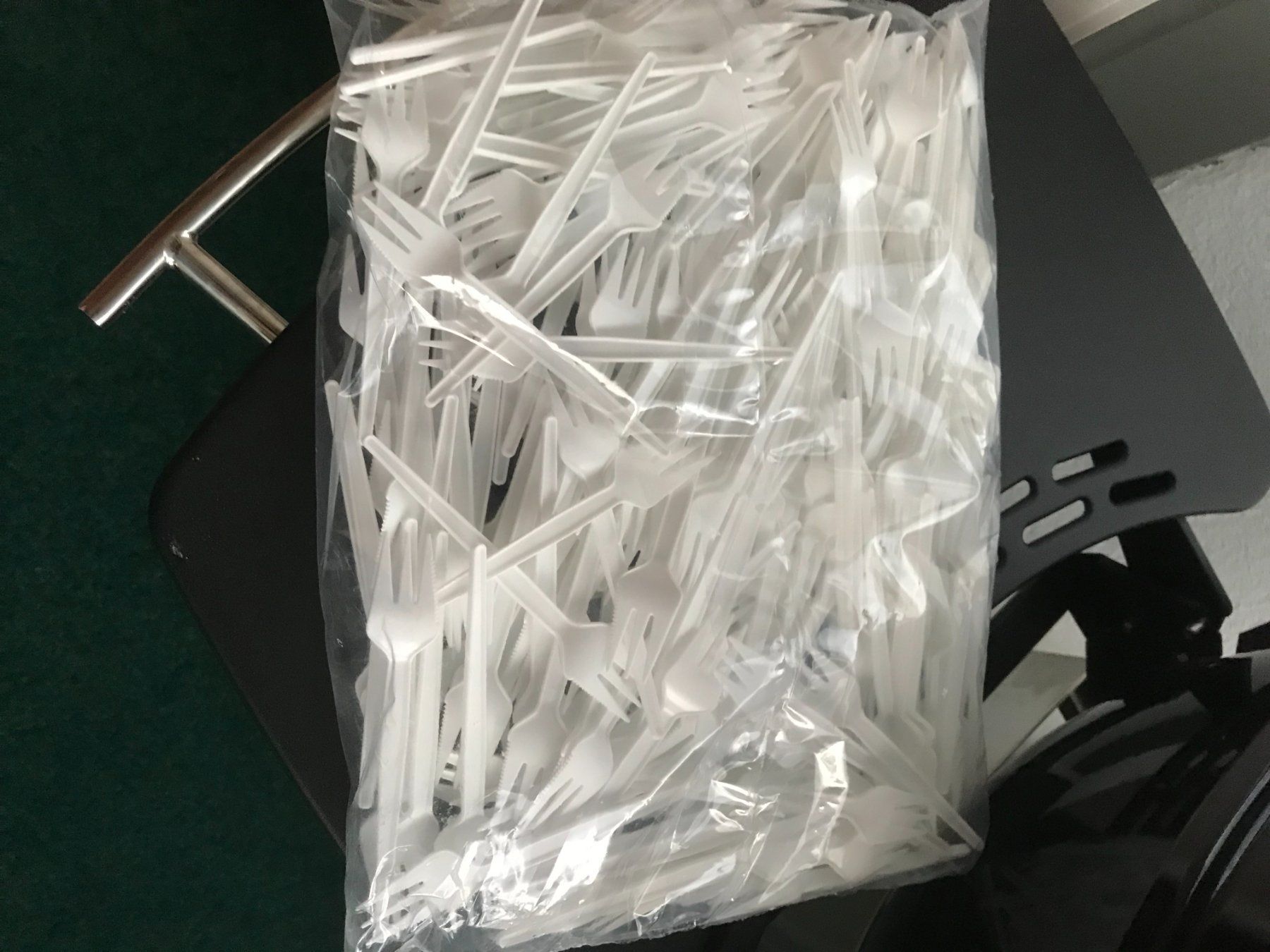 Forchette: 250 Crepesgäbeli mit Messer 13 cm – Nuovo e nell'imballaggio originale da Olten venduto da Einwegparadies 3