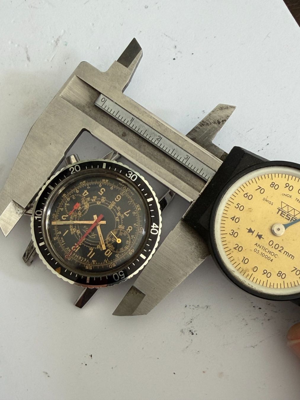 Fortis Orologi: Fortis Chronograph Handaufzug – Usato da Worblaufen venduto da chronyves 4