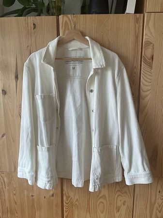 Weisse Jeansjacke Gr. M #WearTheChange