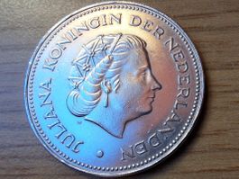 Niederlande 10 Gulden 1970 - 25 Gramm 720er Silber!