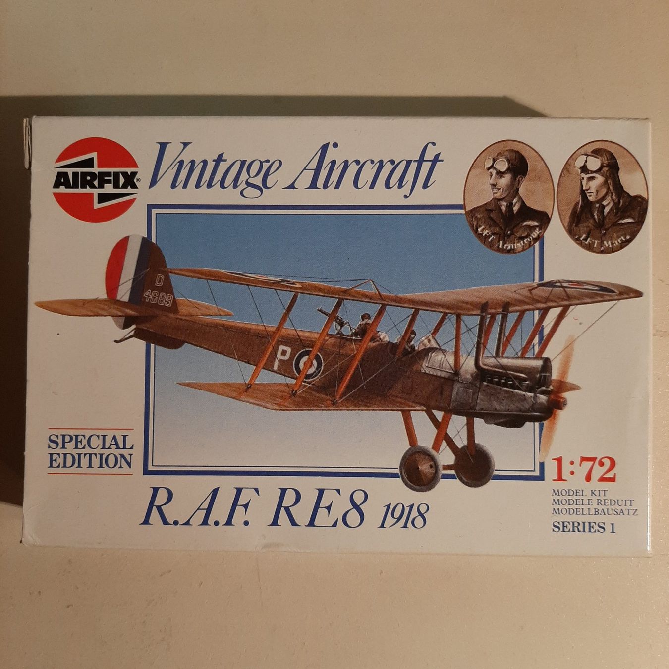 Airfix Kit di modellismo & Modellini statici: 2295 ... RAF R.E.-8 ... Airfix 01076 – Usato da Bonstetten venduto da Benibanny59