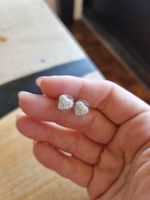 Ohrstecker von Swarovski Herz Form Zirkonia 
