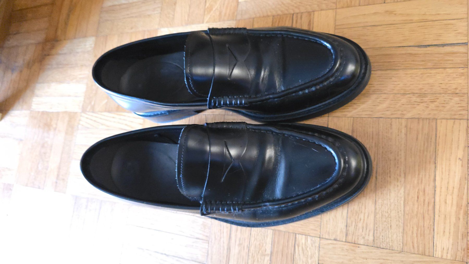 Massimo Dutti Herrenschuhe: Massimo Dutti Leder Loafer Schwarz Gr. 40 – Gebraucht aus Wallisellen von theblacksheep 5