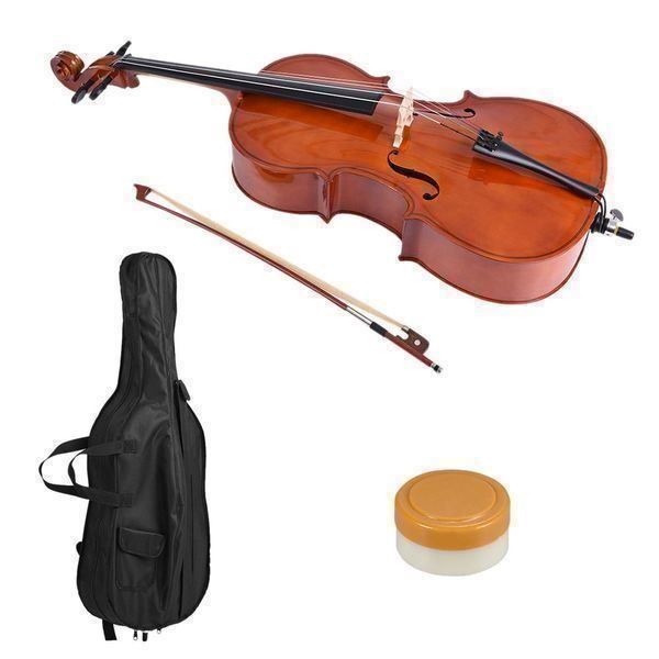 Strumenti musicali: Cello mit Fall 3/4 Größe Glanz-Finish – Nuovo (secondo la descrizione) da Chur venduto da _xtronix_ 4