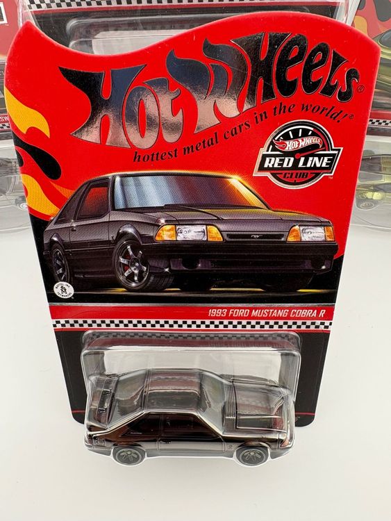 Hot Wheels 1993 Ford Mustang Cobra R RLC Exclusive (Neu und ...