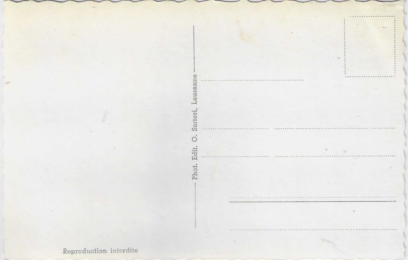 Cartoline postali: Brigue - L'Eglise & Chateau – Antico da Ettingen venduto da Kartenplanet 1