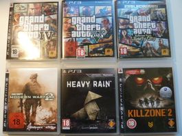 Play Station 3 - Sammlung (28 Games) zum Schnäppchenpreis !!