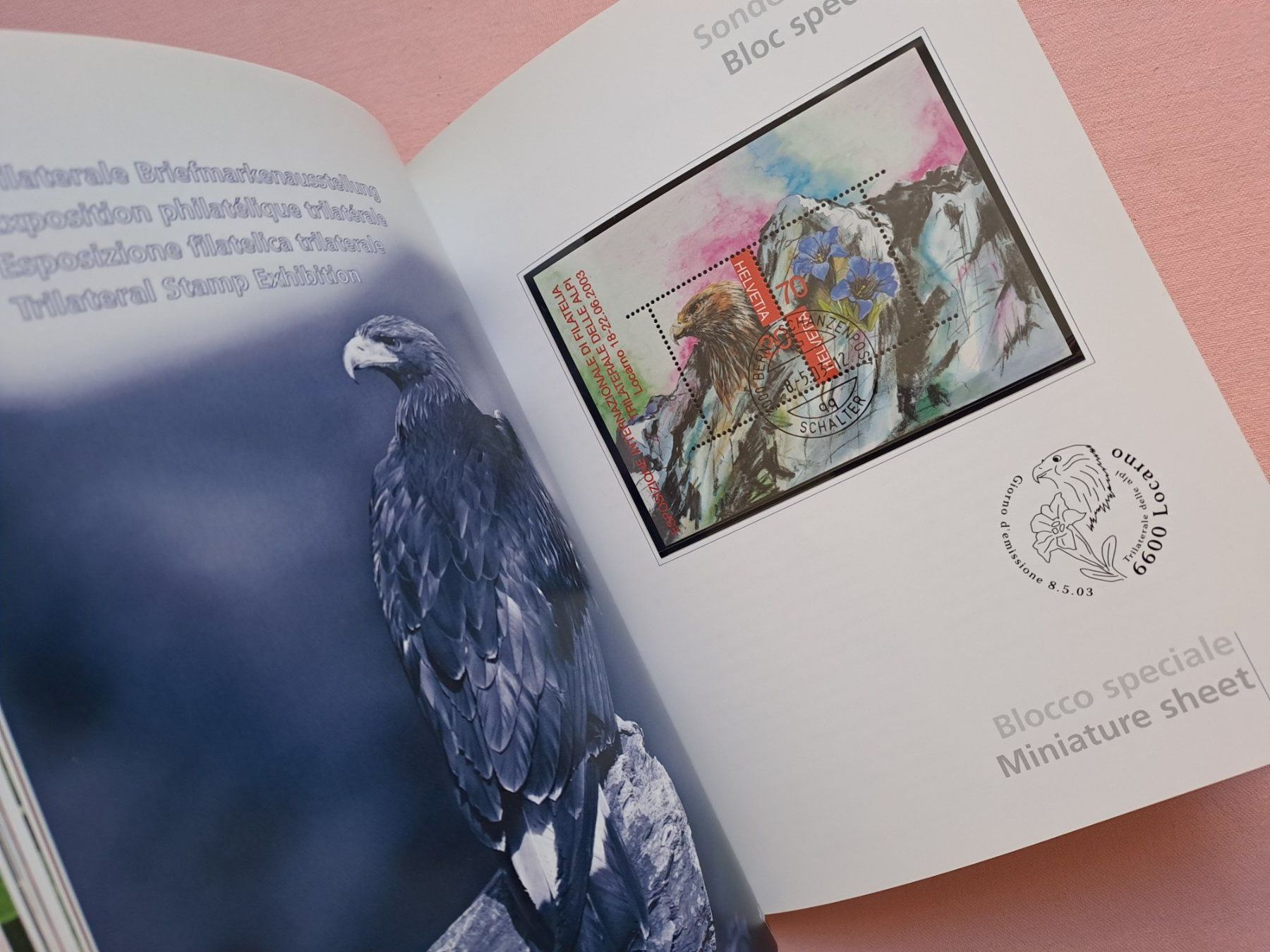 Tutti i francobolli: original Jahrbuch Briefmarken CH Post 2003 Halbmondstempel – Nuovo (secondo la descrizione) da Ostermundigen venduto da pedru8 6