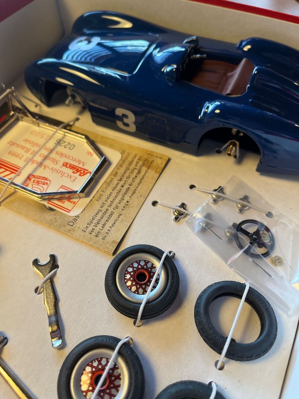 Schuco Modellini d'auto: Schuco Bausatz Exclusiv Modell Studio 3 1999 – Nuovo e nell'imballaggio originale da Roggwil TG venduto da Jolivon63 2