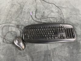 Tastatur und Scanner Maus Logitech 
