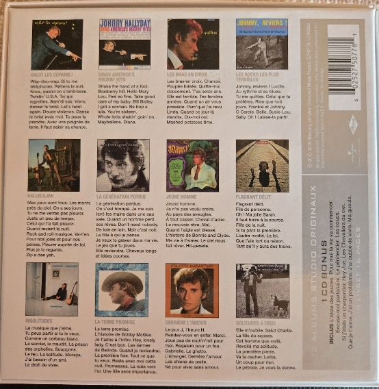 CD: johnny hallyday Coffret 13 cd's – Nuovo (secondo la descrizione) da Sorens venduto da Laburge 2