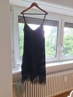 Schickes Fransenkleid mit Pailetten, Grösse XL