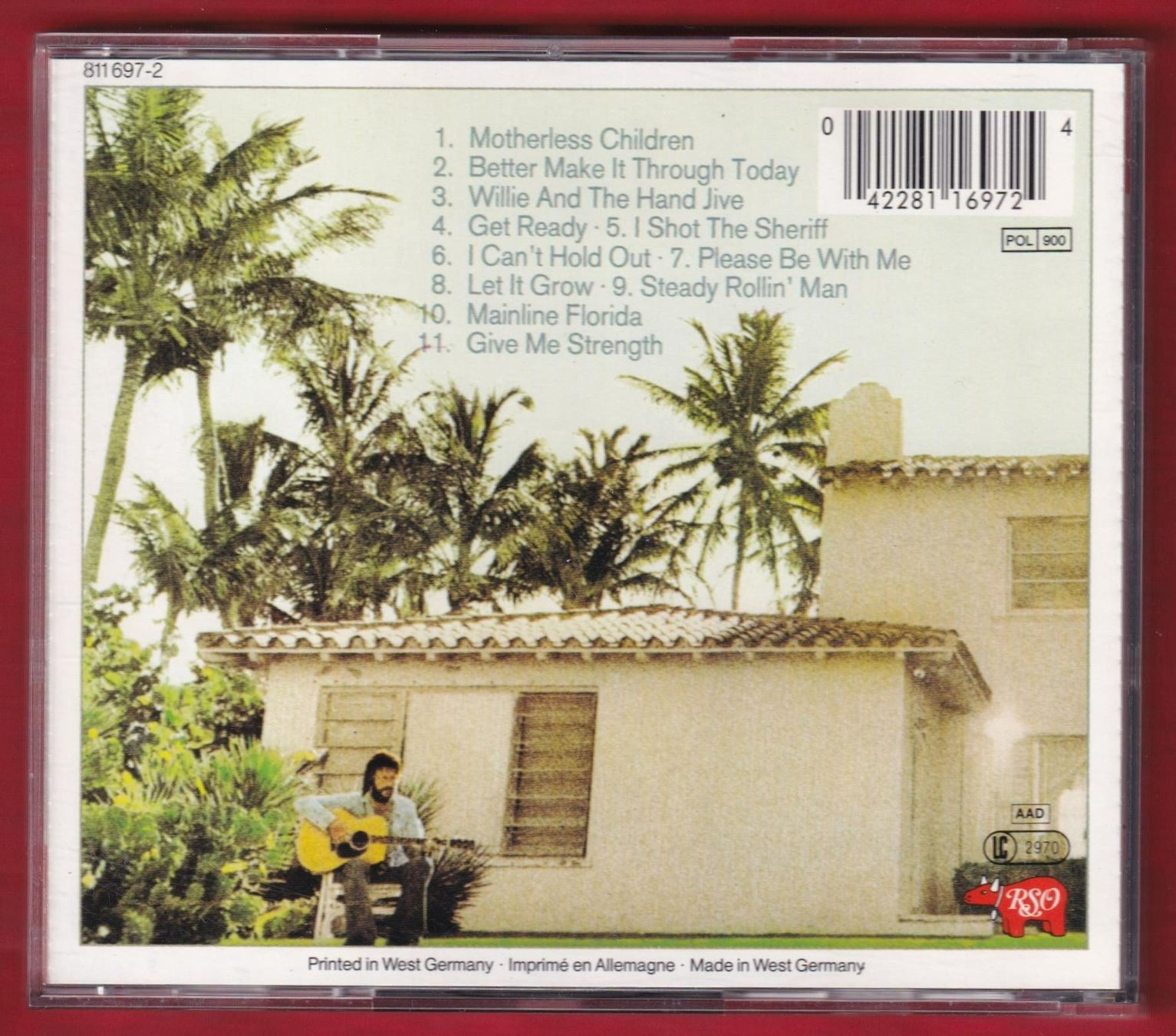 CD: Eric Clapton - 461 Ocean Boulevard (CD) – Usato da Zürich venduto da Pfluftl2000 1