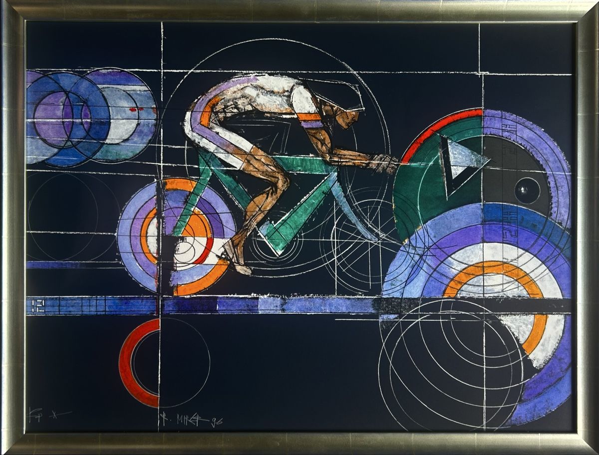Grafiken & Lithographien: Rudolf Mirer "Tour de Suisse" – Gebraucht aus Gruesch von _fun4ever_