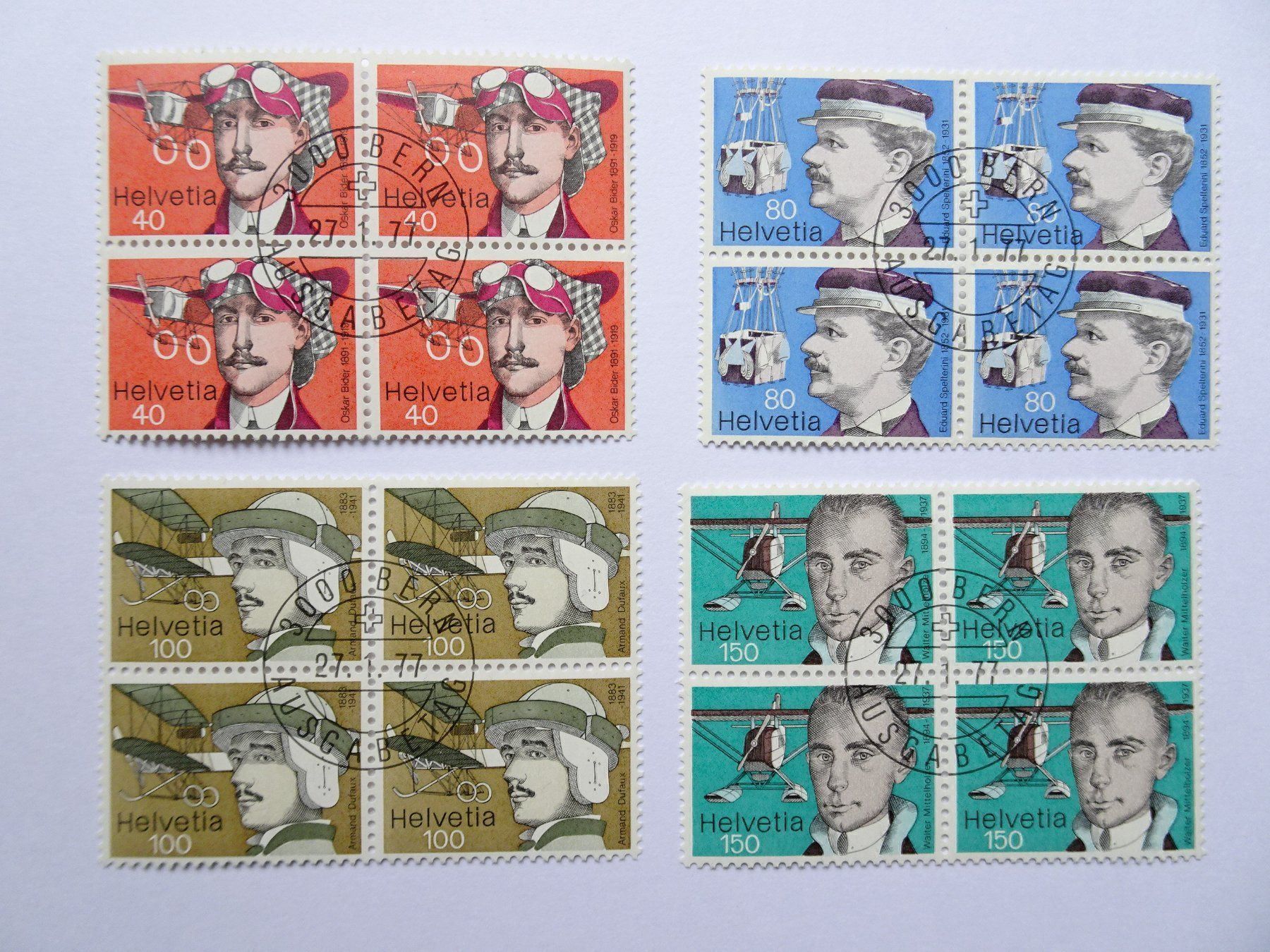 Tous les timbres: 1977 – Neuf (Voir description) à Aadorf par Chnorli-Furz