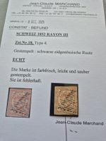 Rayon III, Nr 18, Type 4, kleine Wertziffer, Befund ab 1.-