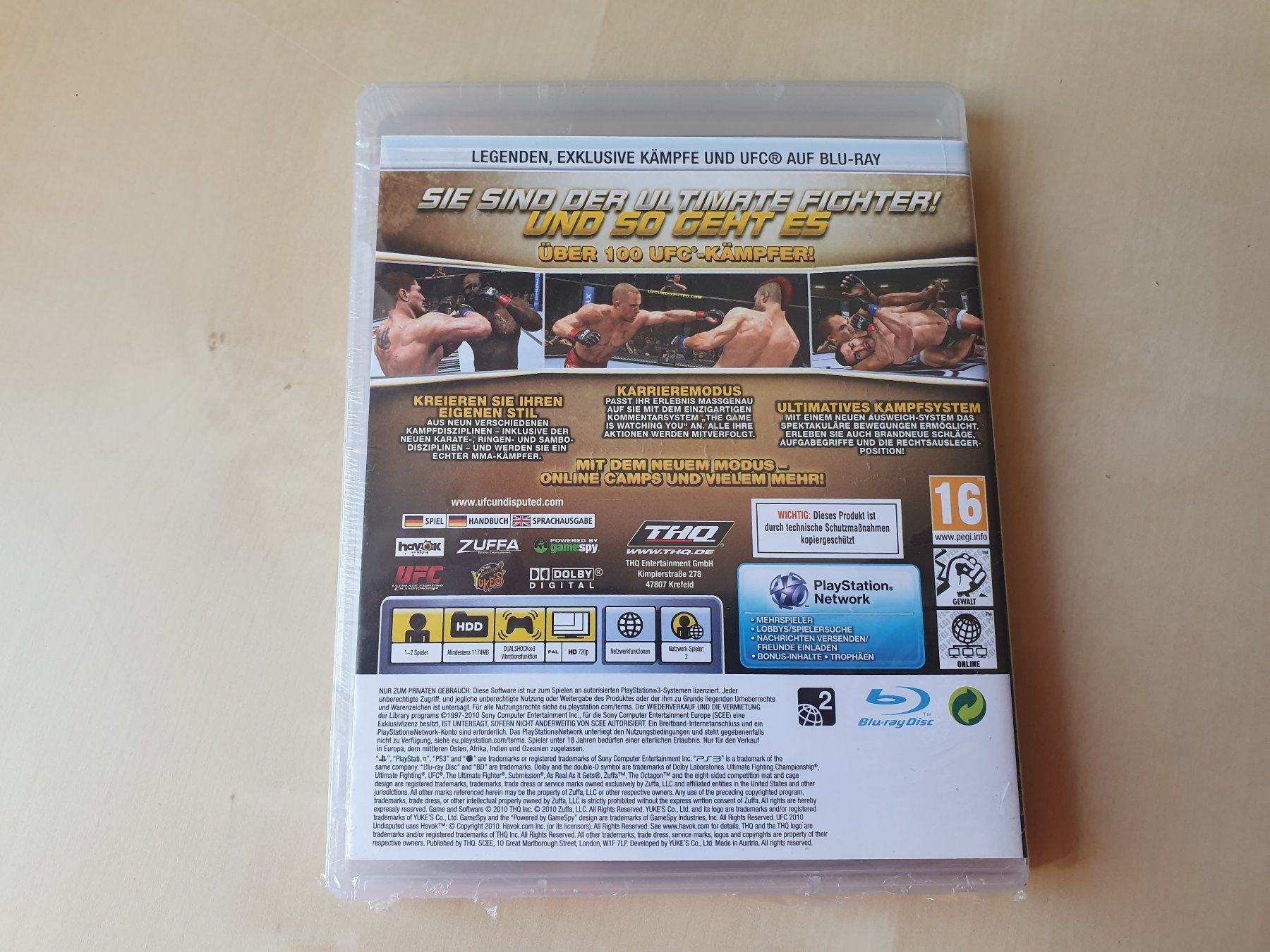 Sony Giochi: UFC Undisputed 2010 neu – Nuovo e nell'imballaggio originale da Stansstad venduto da collectorsshop 1
