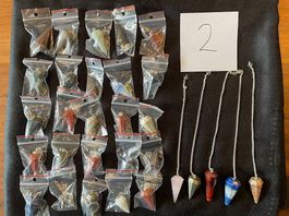 Edelstein-Pendel LOT-2, 30 Stk.