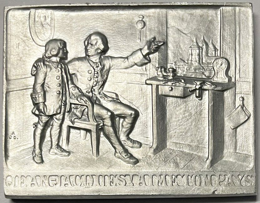 Medaglie: Plaquette, Second centenaire de Jean-Jacques Rousseau – Usato da Martigny venduto da Numis-World
