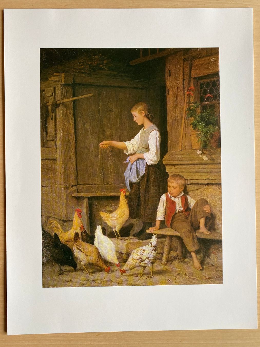 Dipinti: Bildermappe mit 32 Bildern von  Albert Anker 1831-1910 – Usato da deitingen venduto da popcorn02 3