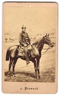 Fotografie Portrait Otto von Bismarck in