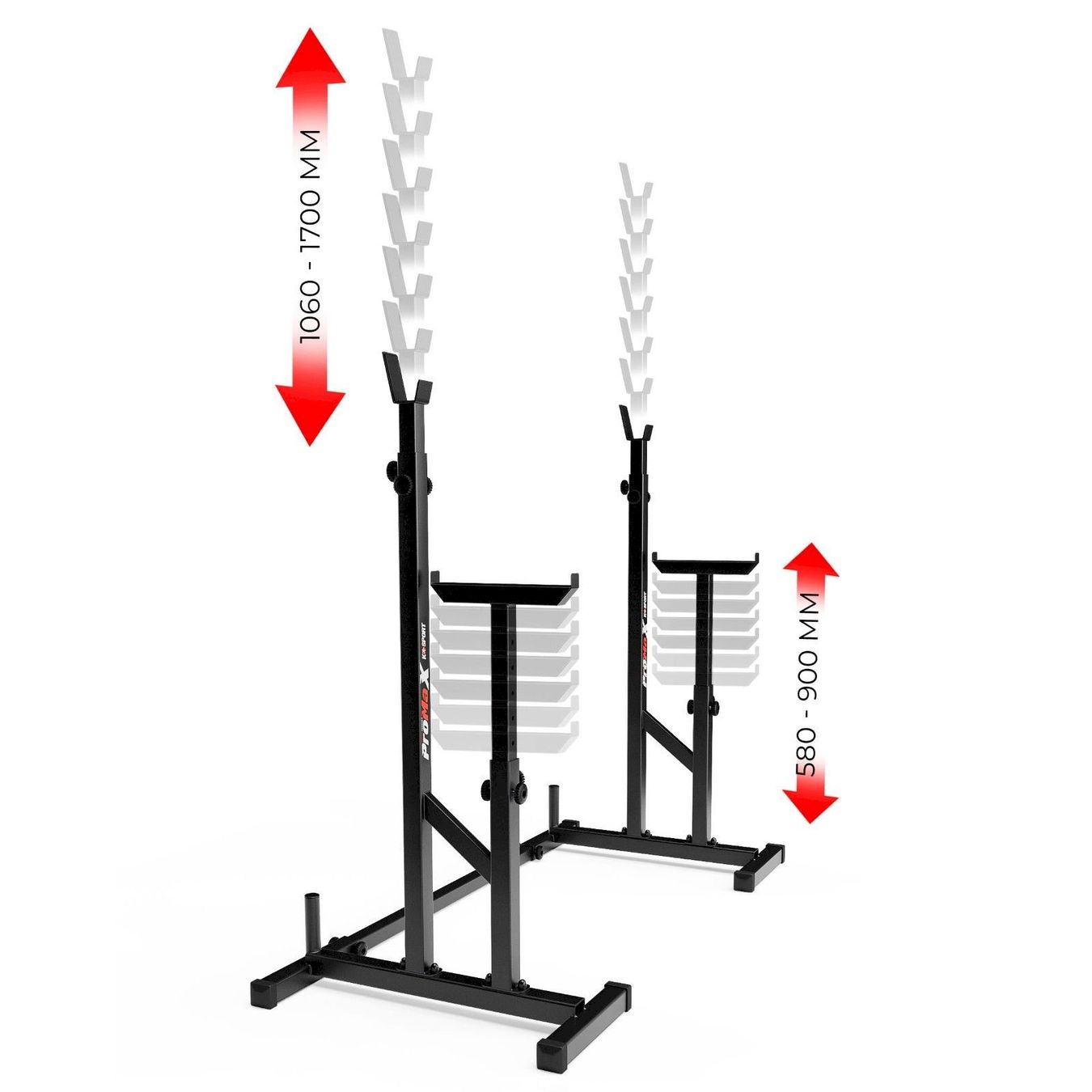 Panche per pesi: K-Sport KSSL070.2 Multi Squat Rack – Nuovo e nell'imballaggio originale da Bottighofen venduto da zaap 4