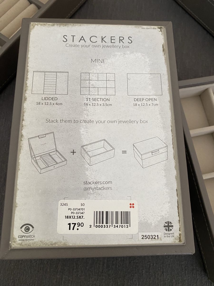 Altro per la casa: Stackers Mini Schmuckbox Set - 4-teilig – Usato da Olten venduto da Mezoti 3