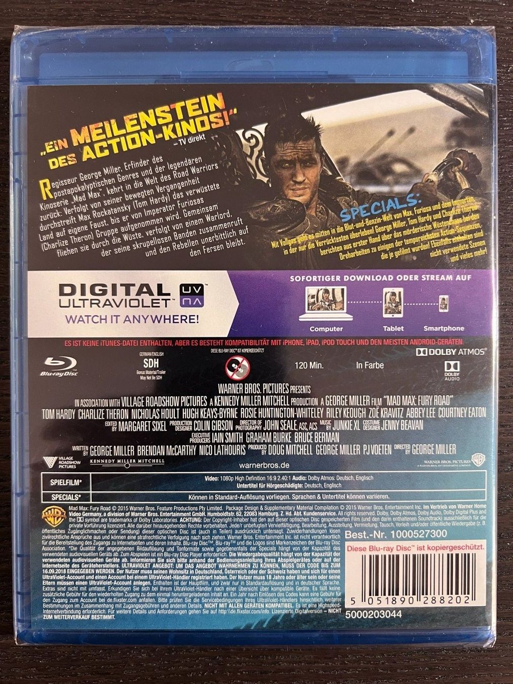 Tutti i DVDs: Mad Max - Fury Road – Nuovo e nell'imballaggio originale da Zürich venduto da Blu-ray_ZH 1