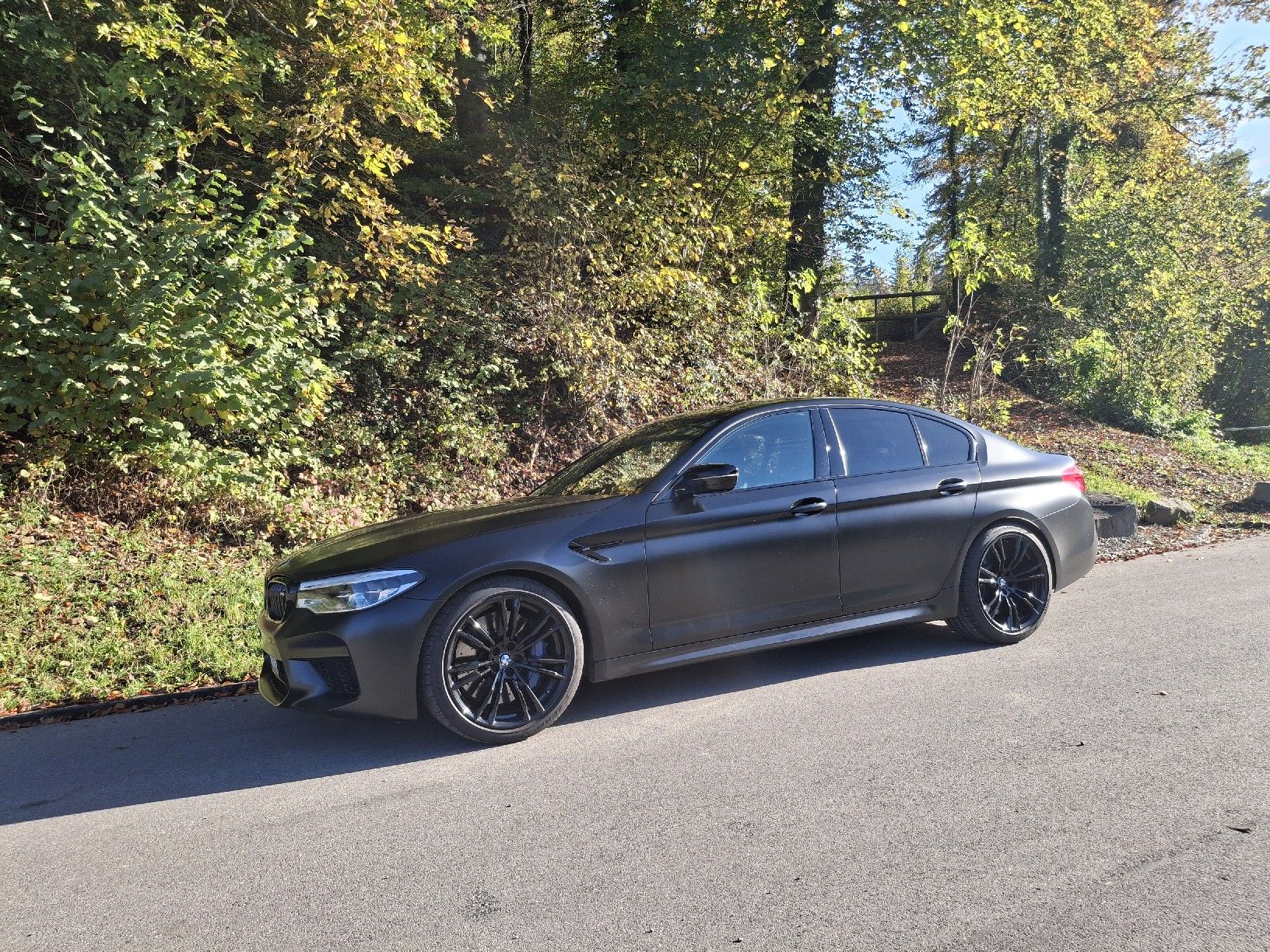 BMW Automobili: M5 competition 626 PS schwarz matt – Usato da Lütisburg venduto da ALSImmobau 1
