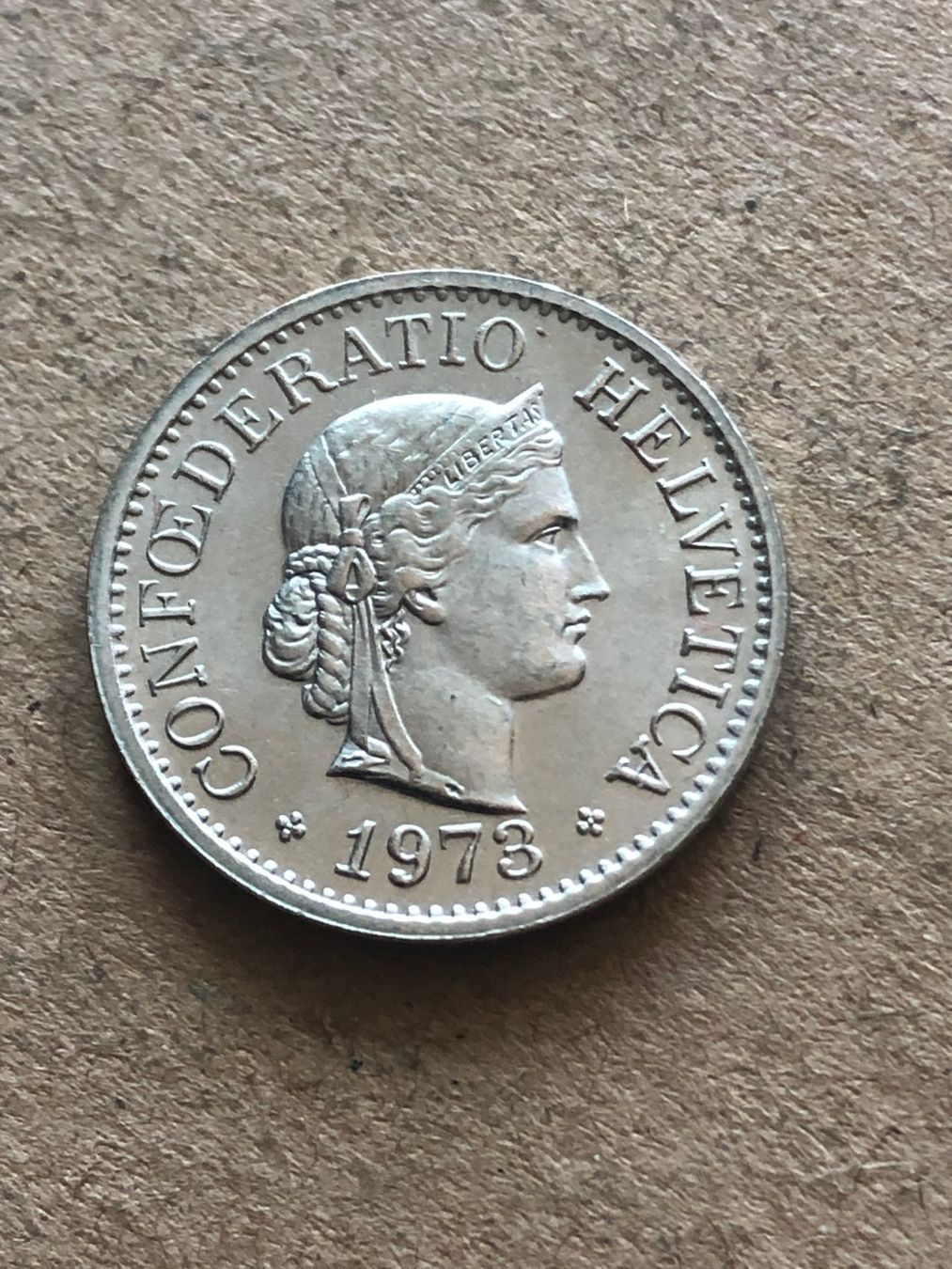 Tutti le monete: 10 Rp. 1973 unz. – Usato da Schötz venduto da Odpa