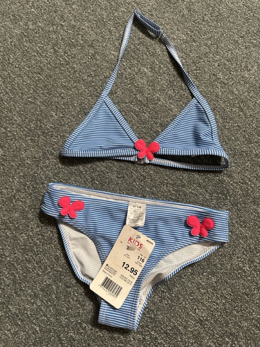 Migros Badekleider & Bikinis: Bikini gestreift Gr116 – Neu und originalverpackt aus Baltschieder von YmroBe